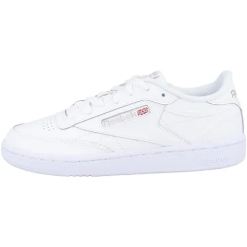 Reebok Damen Club C 85 Sneaker - Eleganz trifft Komfort - Damen-Sneaker mit Lederobermaterial für guten Halt. Niedriger Schnitt und EVA-Zwischensohle sorgen für eine elegante Silhouette und optimalen Komfort.