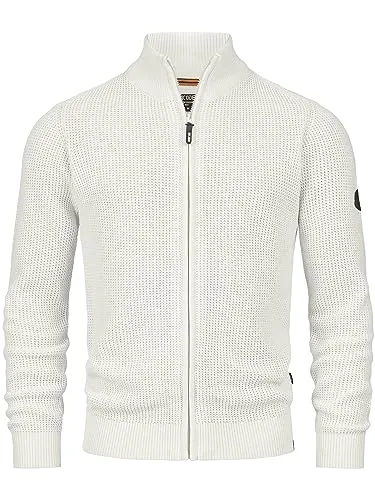 Indicode Sweatjacke INLayton beige M - Funktionsjacken aus 70% recycelter Baumwolle, umweltfreundlich und perfekt für einen lässigen Look in der Saison 2023/2024.