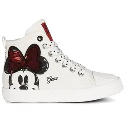 Geox J Ciak Girl Mid-Cut-Sneaker 29 EU - Stylische Mid-Cut-Sneaker für Mädchen in Größe 29, atmungsaktiv und bequem für aktive Tage.