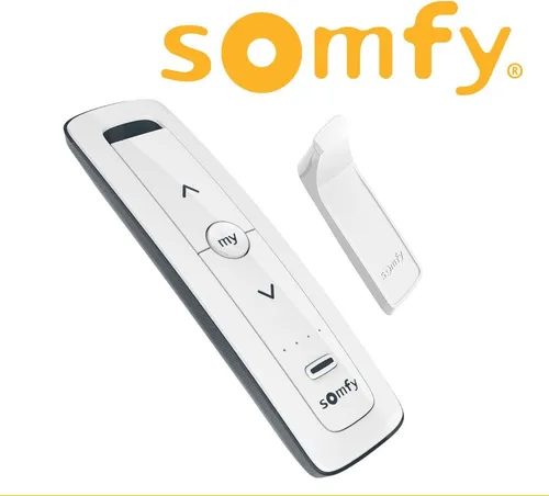 Somfy 1870495 Situo 5 RTS Pure - Fernbedienung für Rollläden und Markisen - Fensterbänke: Steuern Sie bis zu 5 motorisierte Geräte bequem von Ihrem Sofa aus mit der innovativen RTS-Funktechnologie.