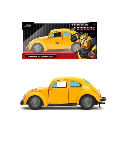 Jadatoys 253112012 - 1/32 Transformers Bumblebee VW Beetle - Neu