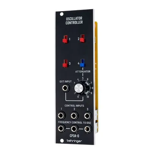 Behringer CP3A-O OSCILLATOR CONTROLLER - Analoges Oszillator-Steuerungsmodul für Eurorack, authentische Reproduktion der Modular 55 Schaltung, ideal für Musiker aus Pop, Rock und Jazz