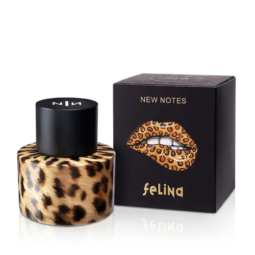 New Notes Felina Extrait de Parfum 60 ml - Damendüfte, fängt die Essenz des wilden Geistes ein und begleitet Sie mühelos von Tag zu Nacht.