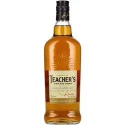 Teacher’s Highland Cream Blended Scotch Whisky 40% Vol - Blended Whisky aus Schottland mit hohem Malt-Anteil und leicht torfiger Note – ein herausragendes Geschmackserlebnis für Whisky-Liebhaber.
