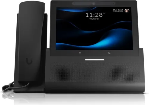 Ubiquiti UniFi G3 Touch Enterprise VoIP-Telefon - Festnetztelefon mit 5 MP Frontkamera, ideal für professionelle Kommunikation in Unternehmen und nahtlose Integration ins Ubiquiti UniFi System.