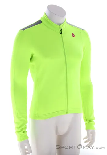 Castelli Puro 4 Herren Bikeshirt langarm - Gelb - XL - Das Castelli Puro 4 Herren Bikeshirt langarm in Gelb bietet optimale Wärme und hervorragende Feuchtigkeitsregulierung. Ideal für den Radsport in der Übergangszeit mit sportlicher Passform und praktischen Rückentaschen.