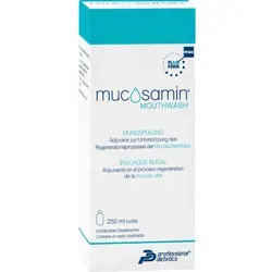 Mucosamin Mundspülung 250 ml - für gesunde Zähne - Mundspülung zur Unterstützung der Mundgesundheit, ideal für die tägliche Anwendung und frischeren Atem.