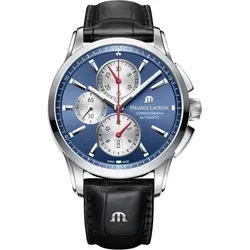 Maurice Lacroix Automatische Uhr PT6388-SS001-430-1 - Armbanduhren für Herren - Swiss Made mit ETA Valjoux 7750 Uhrwerk, Saphirglas und 2 Jahre Garantie für höchste Qualität und Präzision.