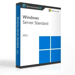 Lenovo Windows Server 2022 Standard – 2 Kerne - Leistungsstarkes Serverbetriebssystem für vielfältige Anwendungen. Ideal für Unternehmen, die eine sichere und flexible Datenverwaltung suchen.