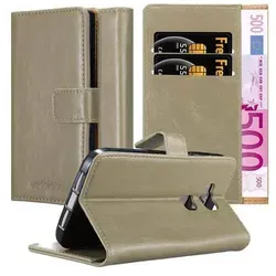 Cadorabo Hülle für Huawei ASCEND G7 PLUS / G8 / GX8 Schutzhülle in Braun Handyhülle Book Tasche Case Etui Luxury