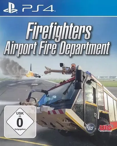 UIG Entertainment Airport Fire Department: Die spannende Flughafen-Feuerwehr-Simulation - Spiele als Teil der Flughafen-Feuerwehr und kämpfe gegen große Flugzeugbrände! Erlebe realistische Feuerwehrfahrzeuge und abwechslungsreiche Missionen auf einem 20 km² großen Flughafengelände.