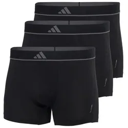 adidas Sportswear Trunk Active Micro Flex (3er Pack) - Flexibler 4-Wege-Stretch in Schwarz XL - Herrenunterhosen mit eng anliegender Passform, aus 85% Polyester und 15% Elasthan für optimalen Komfort und Bewegungsfreiheit.
