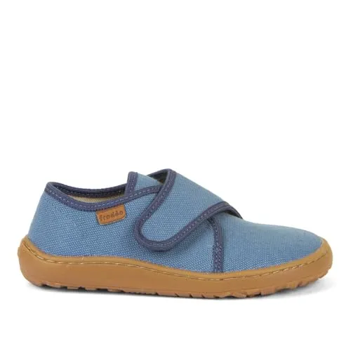 Froddo Barefoot Slippers Denim Größe EU 30 - Bequeme Hausschuhe für Kinder, bieten ein angenehmes Barfußgefühl und eine flexible Laufsohle – perfekt für entspannte Stunden zu Hause.