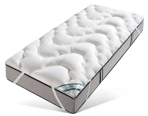 Matratzenauflage FAN Boxspring - 90x200 cm - Hochwertige Matratzenauflage für Boxspringbetten, sorgt für hervorragenden Schlafkomfort dank DACRON® HOLLOFIL® Füllung und atmungsaktiven Stoffen. Pflegeleicht und allergikerfreundlich.