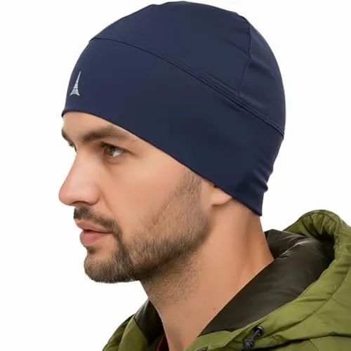 French Fitness Revolution - Schweißabweisende, Atmungsaktive Laufmütze, Helmfutter - Optimale Feuchtigkeitsableitung - Ideal zum Tragen unter einem Helm