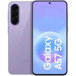 Samsung A576 Galaxy A57 5G 128GB/8GB RAM Dual-SIM awesome-lilac - Modernes 5G-Smartphone mit Dual-SIM-Funktion, leistungsstarkem 128GB Speicher und 8GB RAM. Ideal für Multitasking und schnelles Surfen.