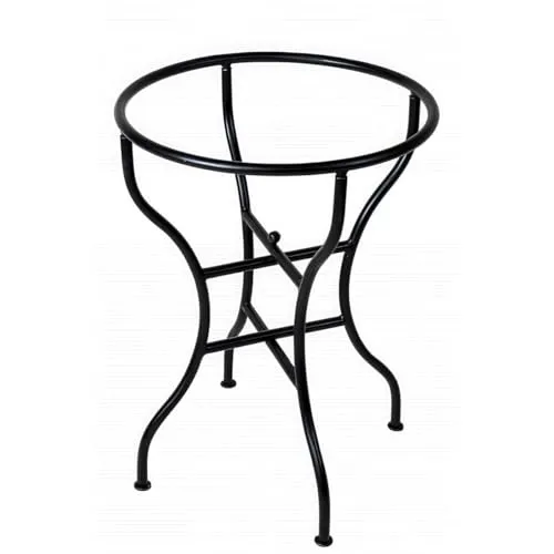 Marrakesch Orient & Mediterran Interior Mosaiktisch Gestell 60cm - Tischbeine aus handgeschmiedetem Metall, ideal für vielseitige Nutzung als Esstisch oder Gartentisch. Hohe Qualität mit einzigartiger Rostpatina für einen besonderen Look.