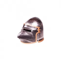 holzspielerei Ritterhelm - royal silber 280893