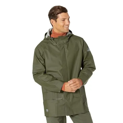 Helly Hansen PVC Regenjacke Mandal 70129 - 100% wasserdicht - Funktionsjacken, zertifiziert nach EN 343, schützt zuverlässig vor Regen und ist schimmelabweisend für optimale Langlebigkeit.