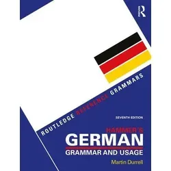 Hammer's German Grammar and Usage (Routledge Reference Grammars) - Umfassendes Nachschlagewerk für Deutschlerner, ideal für Journalismus-Studierende und Sprachprofis, bietet klare Erklärungen und praktische Beispiele.