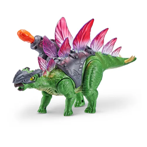 Zuru Robo Alive Dino Wars Stegosaurus (7131A) - Interaktiver Stegosaurus aus der Dino Wars Reihe, der realistische Bewegungen zeigt und Kinder zum Spielen und Entdecken anregt.
