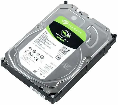 Seagate Barracuda ST5000DM003 5TB - Schnelle 7200U/min HDD - Festplatte mit 5TB Kapazität, ideal für Desktop-PCs. Genießen Sie schnelle Datenübertragungen dank SATA III und 7200 RPM - perfekt für Spiele und Multimedia.