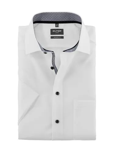 OLYMP Businesshemd Luxor modern fit mit extra langen Ärmeln - Business- & Abendmode für Herren, bügelfrei und mit praktischer Brusttasche, ideal für einen gepflegten Auftritt.
