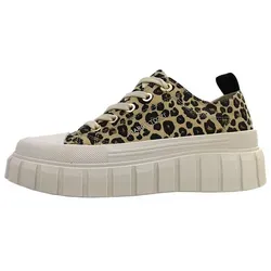 MARCO TOZZI Sportlicher Schnürer in Beige – Größe 39 EU - Bequemer sportlicher Schnürschuh in Beige, ideal für den Alltag. Mit 4,5 cm Absatzhöhe und hochwertigem Textilmaterial für angenehmen Tragekomfort.