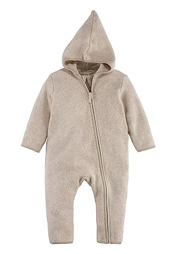 Hessnatur Fleeceoverall aus reiner Bio-Baumwolle - Freizeitanzüge aus 100% Bio-Baumwolle, besonders weich und warm für höchsten Komfort bei Babys.