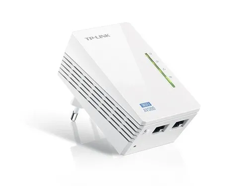 TP-Link WLAN Powerline Adapter TL-WPA4220 - 300Mbit WLAN Erweiterung, nahtlose Reichweitenvergrößerung auf Tastendruck mit bis zu 600 Mbps