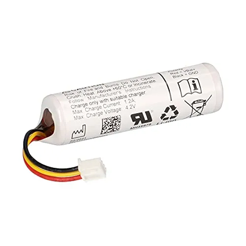 Lithium-Ionen Akkupack 3,6V 3,35Ah mit Kabel und Stecker - Hochleistungsakku mit 3,35 Ah für langlebige Energieversorgung, ideal für elektronische Geräte und DIY-Projekte.