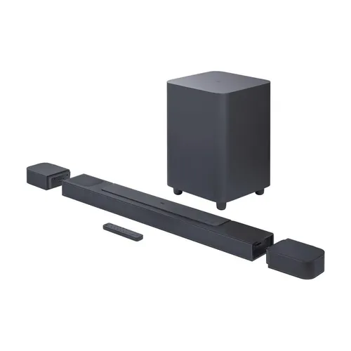JBL Bar 800 - True Dolby Atmos Soundbar mit abnehmbaren Surround-Lautsprechern, beeindruckender 3D-Sound und kabelloser Subwoofer für ein Kinoerlebnis zuhause