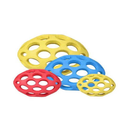 JW Hol-ee Football M 14,5 x 8,5 cm Hunde ball für Leckerlis Snackball Gitter