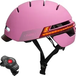Livall BH51M Neo Smart Helm L - Blau - Innovativer Stadthelm mit Bluetooth-Freisprecheinrichtung und LED-Beleuchtung. Perfekt für Fahrradfahrer, Rollerfahrer und Inlineskater. Mit Sturzsensor und SOS-Alarm für zusätzliche Sicherheit unterwegs.