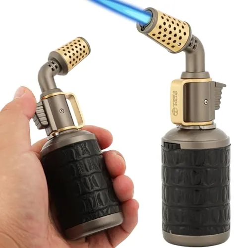 Blow Torch, Reine ，Blasbrenner, Retro-Kupfer-Metallhandwerk, professioneller Küchenkocher-Butanbrenner mit Sicherheitsverschluss