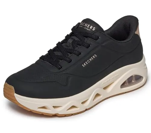 SKECHERS UNO GLIDE STEP GLIDE ON AIR in Schwarz - Bequeme Sneakers mit innovativer Dämpfungstechnologie für optimalen Tragekomfort, ideal für den Alltag und Freizeit.