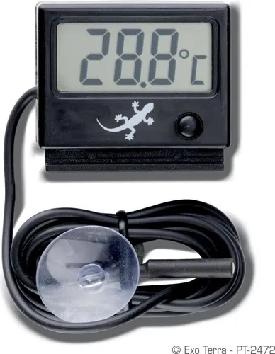 Exo Terra PT2472 Digitales Thermometer  Digitales Präzisionsmessgerät