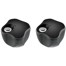 Thule Knob 526 abschließbar (2x) - Zubehör für Gepäckträger und Dachboxen, abschließbar für erhöhte Sicherheit und ideal für heckmontierte Thule Fahrradträger.