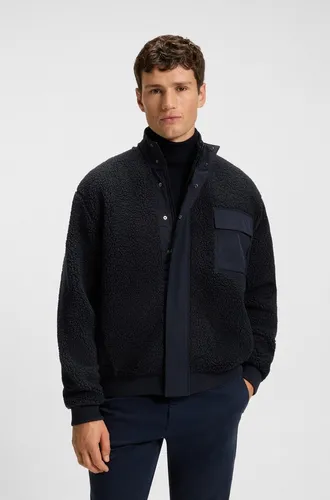 BOSS ORANGE Blouson Ze cozysolid Teddy Fell Fleece Kuschel Plüsch Jacke