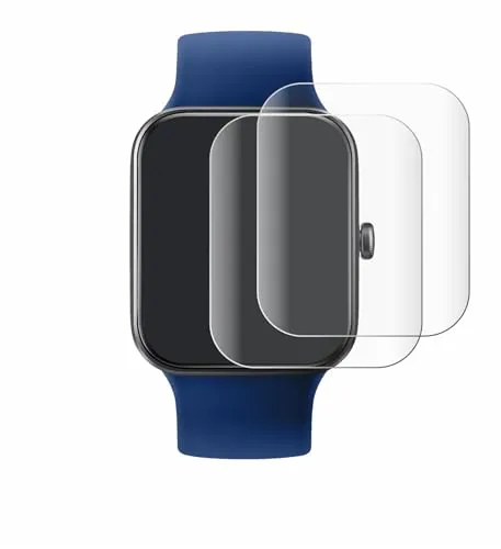 BROTECT 2 Stück Full-Cover Schutzfolie für Decathlon CW500 M Full-Screen Displayschutz-Folie [3D Curved, Anti-Fingerprint, Kristall-Klar]