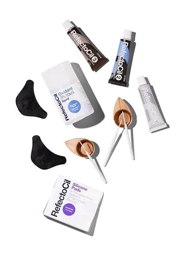 Refectocil - Lash & Brow Styling Starterkit Mini - Vielseitiges Starterkit für Augenbrauen- und Wimpernfärbung mit hochwertigen Farben und Zubehör für ein professionelles Styling zu Hause.
