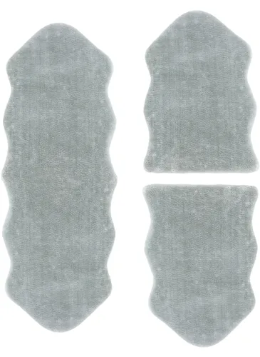 Andiamo Bettumrandung Bettvorleger Lamm Fellimitat, 3-tlg - Bettumrandungen aus weichem Kunstfell, 20 mm Florhöhe, waschbar bis 40° und ideal für gemütliche Atmosphäre in jedem Raum.