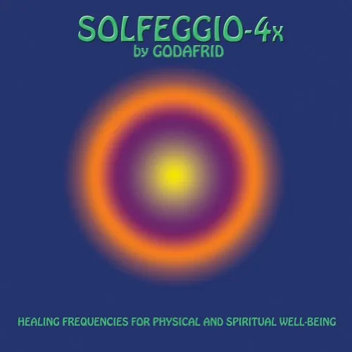Solfeggio 4x von Godafrid - SILENZIO AG - CD - Hörbuch über die heilende Kraft der Solfeggio-Frequenzen, ideal für Entspannung und Meditation.