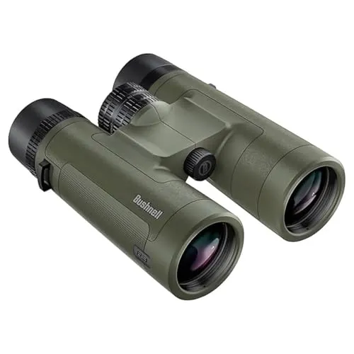 BUSHNELL Jumelles Banner R3 10X42 - Ferngläser mit 10-facher Vergrößerung und HD-Optik für optimale Lichtdurchlässigkeit und Klarheit. Wasserdicht (IPX7) und stoßfest, ideal für Wildbeobachtung unter verschiedenen Bedingungen.