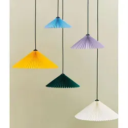 Pendelleuchte HAY, Gelb, für Wohnzimmer, Stoff / Textil - 11.5