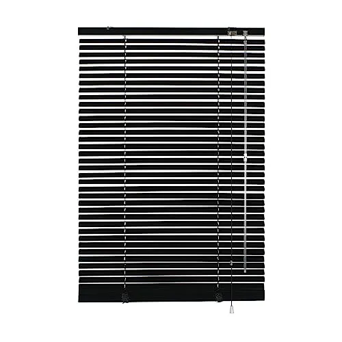 GARDINIA Alu-Jalousie 80 x 175 cm - Jalousien für Sicht- und Blendschutz, ideal für Büro und Wohnräume. Flexibel verstellbar mit stufenlosem Schnurzug und Wendestab. Einfache Montage an Wand oder Decke, inklusive Befestigungsmaterial.