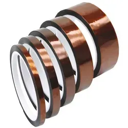 WETEC Kapton-Klebeband 20 mm - Rückstandsfrei Entfernen - Klebebänder, ideal für Lötvorgänge, entfernt rückstandsfrei und besteht aus original DuPont-Basismaterial.