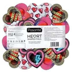Hearts – Romantische Kondome, 144er-Pack - Kondome mit Herzdesign, 144 Stück in praktischer Verpackung – ideal für romantische Momente und sorgenfreies Vergnügen.