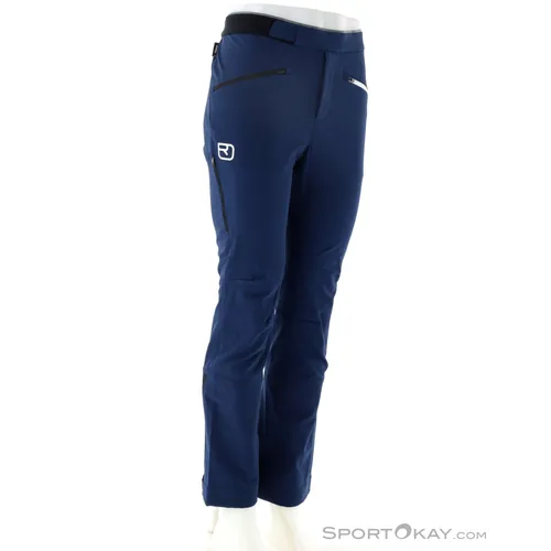 Ortovox Col Becchei Pants Men Deep Ocean (M) - Hosen für Herren, leicht und atmungsaktiv, ideal für anspruchsvolle Skitouren mit hervorragender Bewegungsfreiheit und PFC-freiem Material.