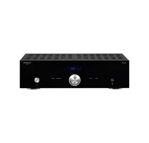 Advance Acoustic X-i75 - Hochleistungs Stereo-Verstärker - Hifi-Verstärker mit 2x110W RMS, edlem Design aus Acryl und Aluminium, vielseitigen Anschlussmöglichkeiten und optionalem Bluetooth-Modul für kabellosen Musikgenuss.